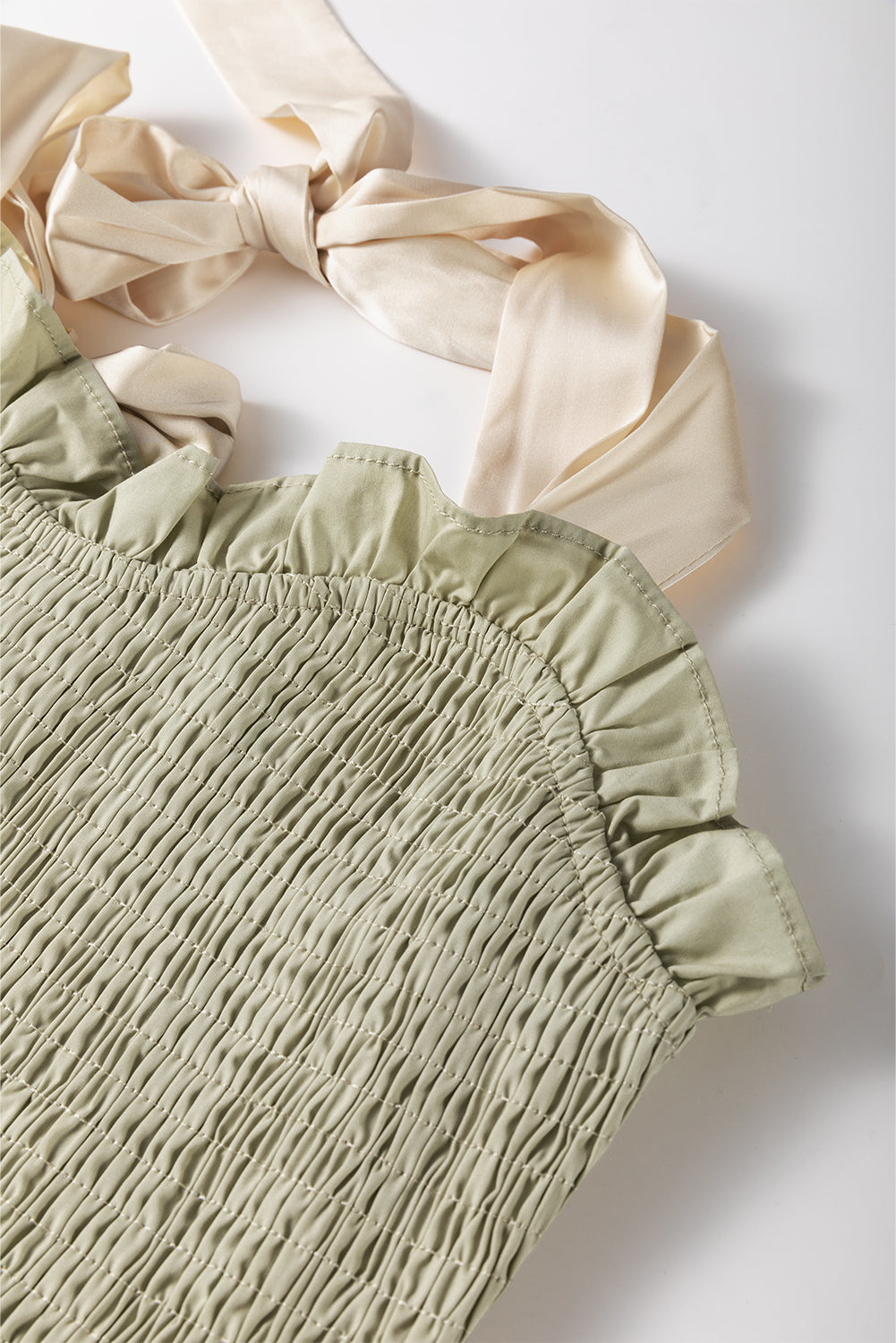 Laurel Green - Mini -Robe con volantes *