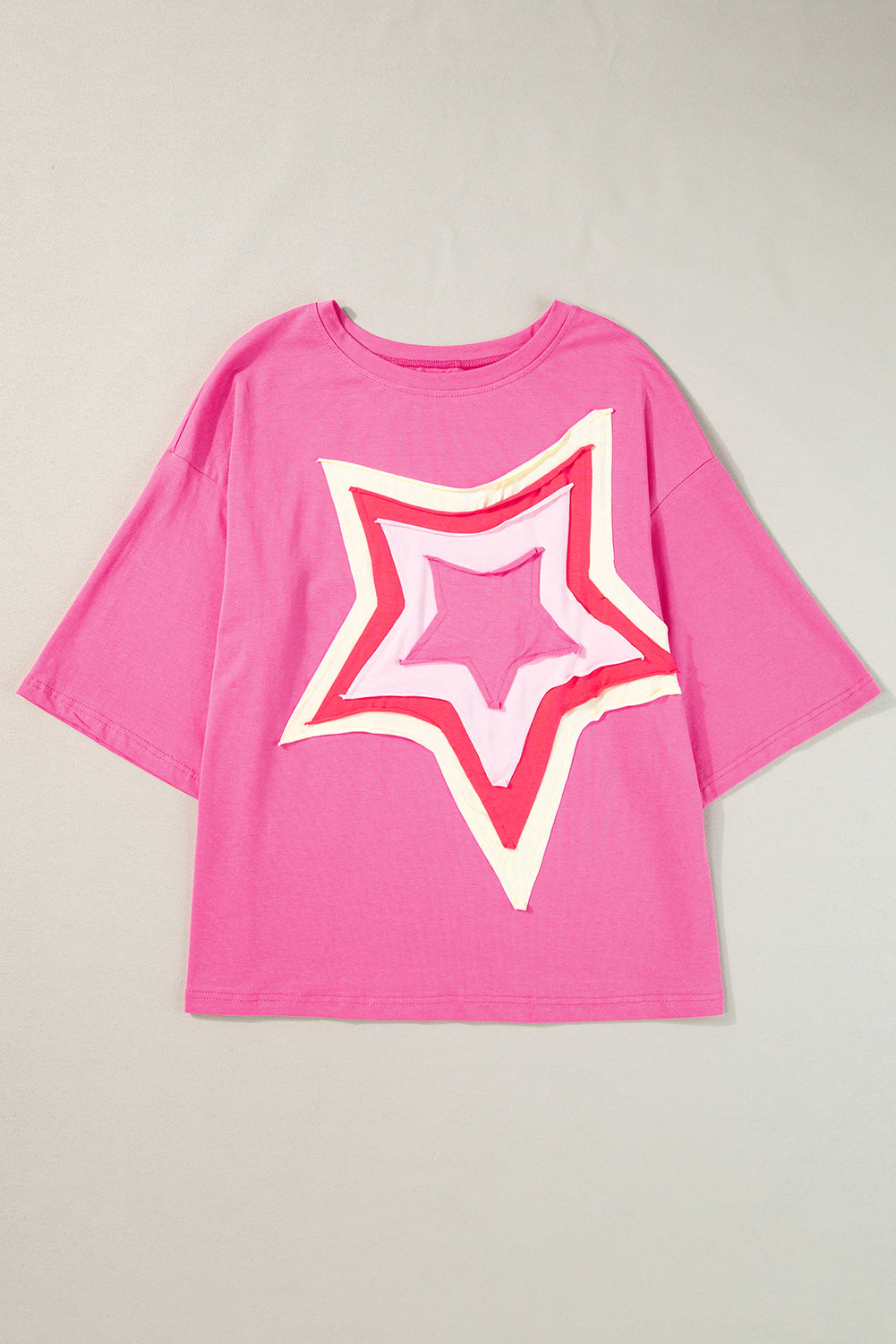 Oversize t-shirt with mid-long sleeves *