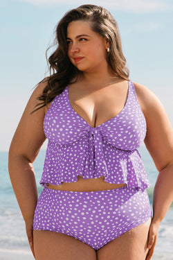 Ensemble Tankini à Pois *