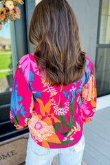 Chemisier à volants et manches bouffantes *-A WOMAN WE LOVE