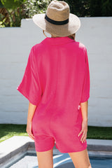 Combi-short ample rose vif *-A WOMAN WE LOVE
