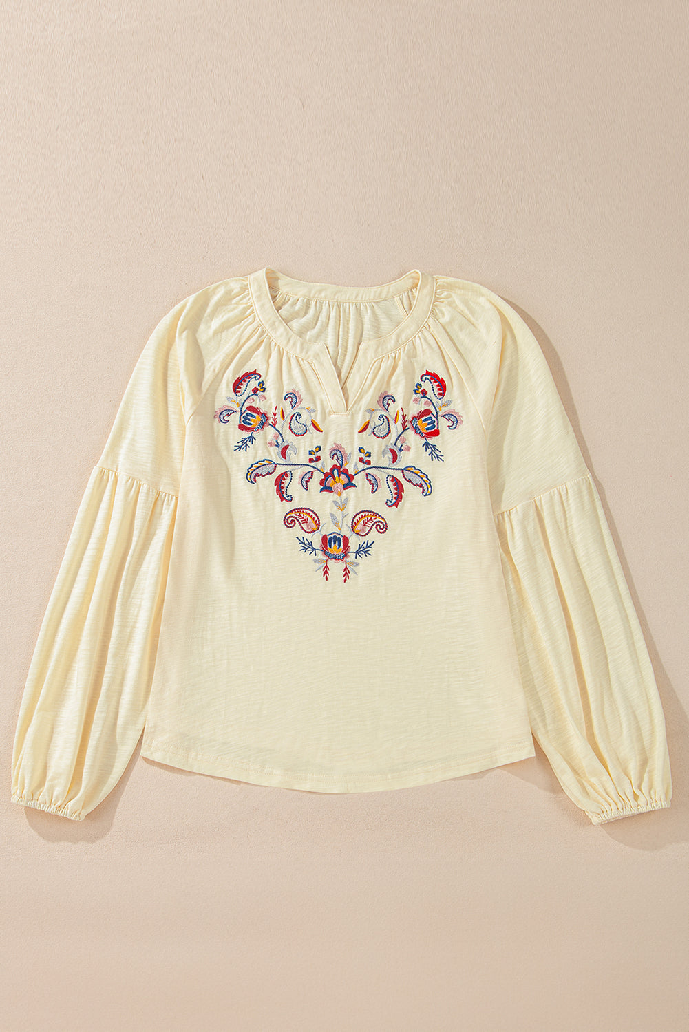 Blouse à col en V-A WOMAN WE LOVE