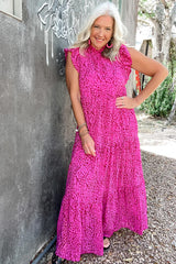 Long ruffle dress *