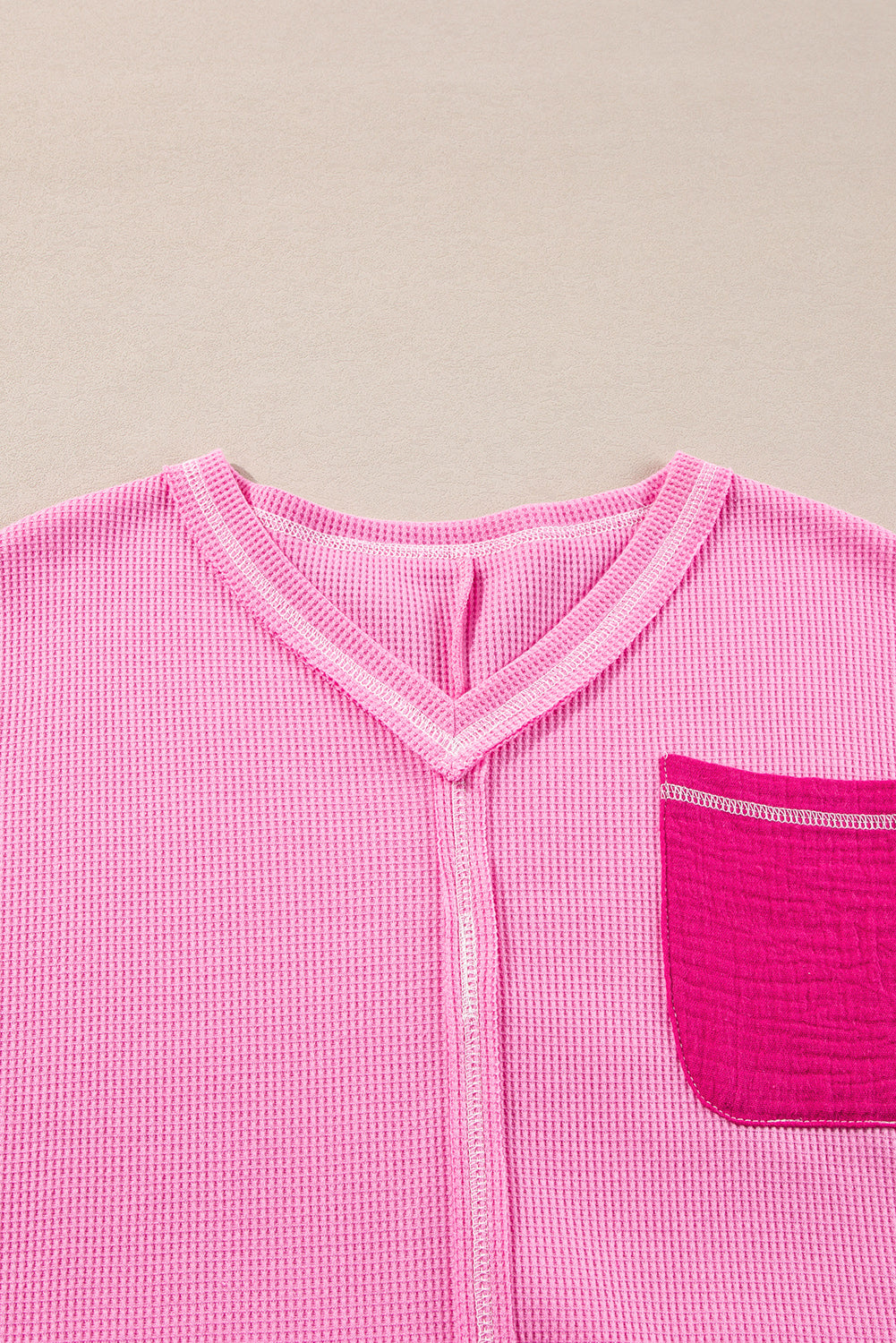 Blouse en tricot côtelé à col-A WOMAN WE LOVE