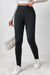 Black Fleece Lined Winter High Waist Leggings