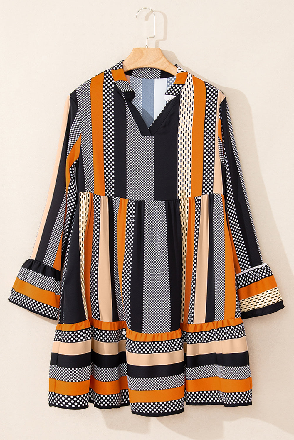 Robe à Imprimés Variés *