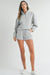 Zipped and light gray shore-Short-Short-Short set