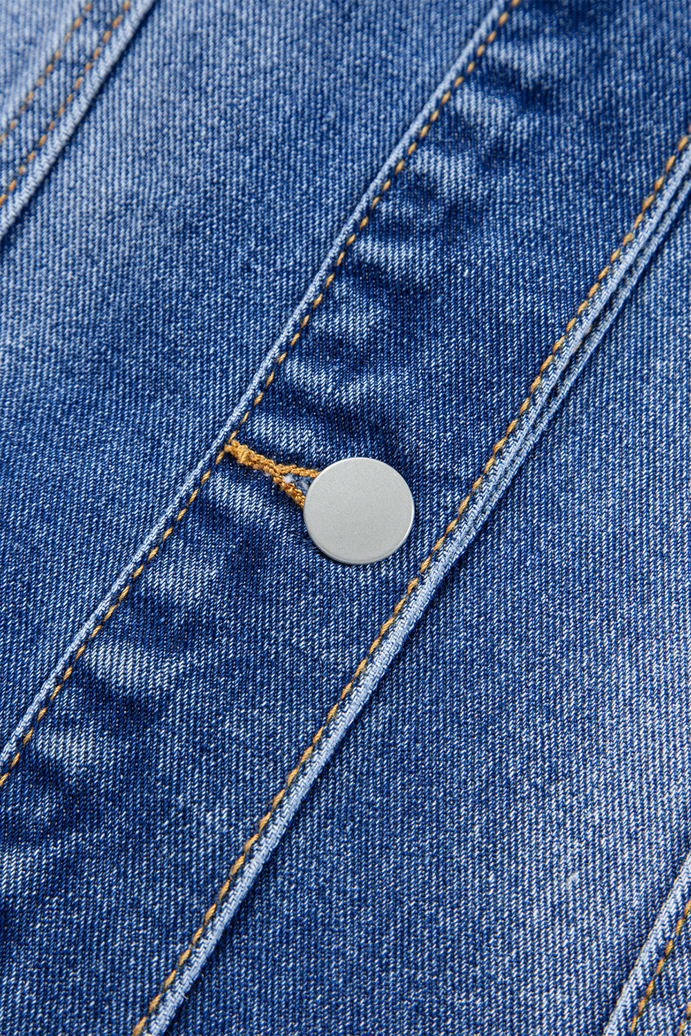 Veste en jean à manches courtes *