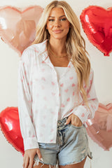 Chemise blanche à manches bouffantes *-A WOMAN WE LOVE