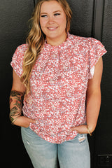 Chemisier imprimé floral  de grande taille *-A WOMAN WE LOVE