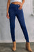 Ashleigh Blue Solid Color High Waist Stretch Slim Jeggings