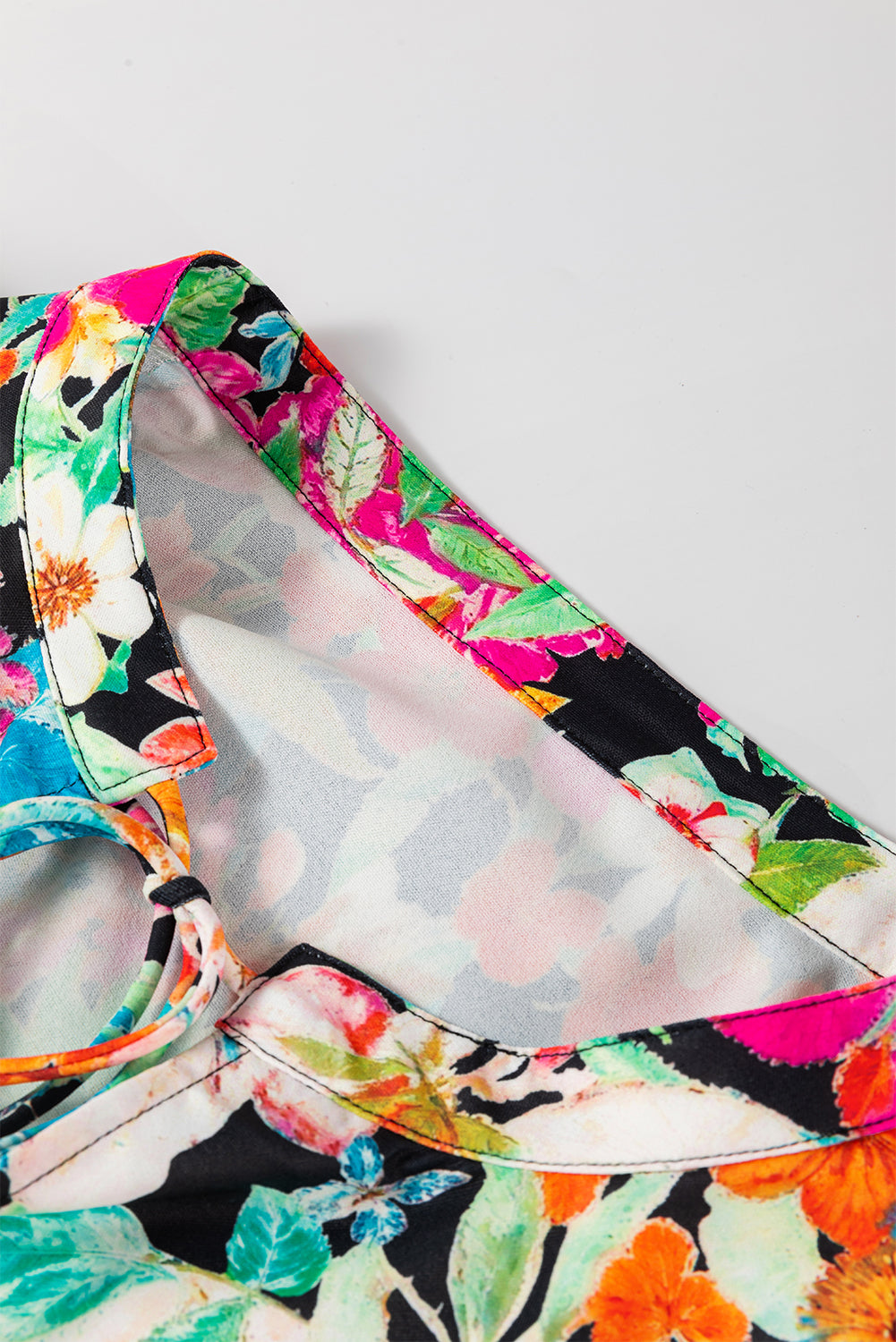 Blouse multicolore à floral-A WOMAN WE LOVE