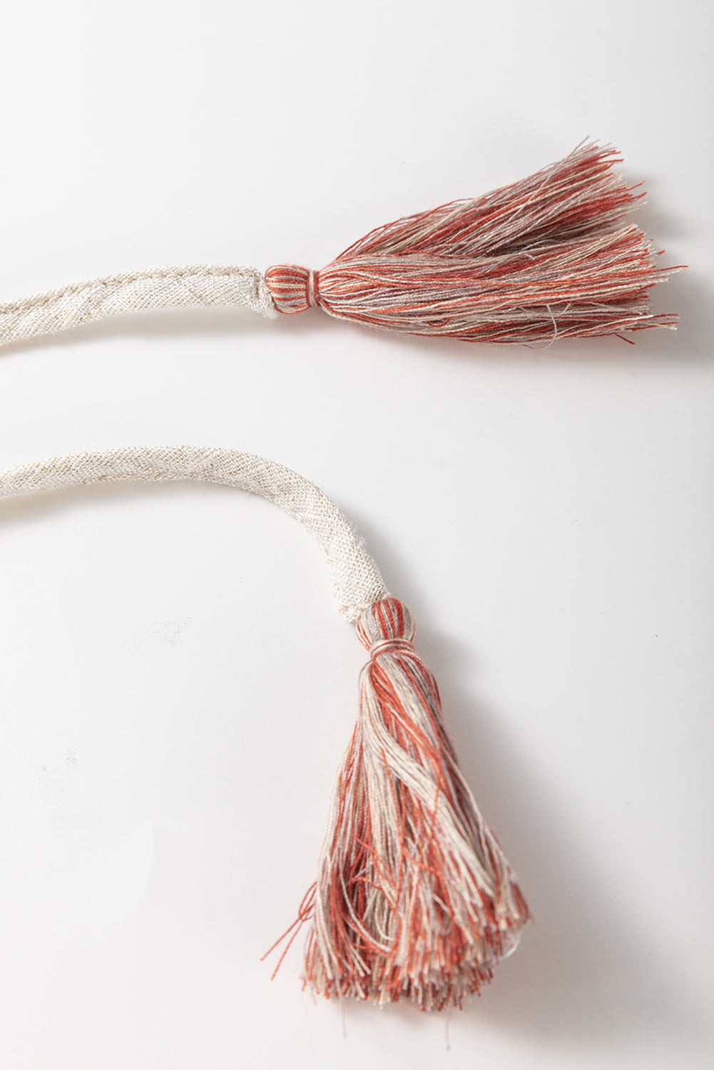 Chemisier Décontracté à Broderie Géométrique et Pampilles *