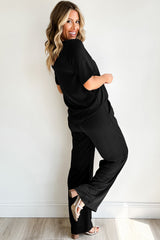Ensemble 2 pièces t-shirt noir *-A WOMAN WE LOVE