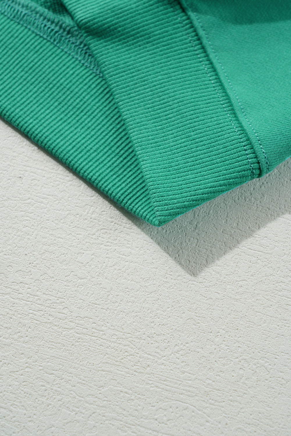 Llamativo bloque de color de sudadera arco-en-ciel menta menta