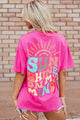 Sunshine Graphics Camiseta en mi mente Rosa animada