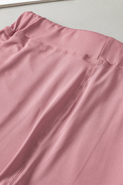 Pantalon de jogging fushia avec poches et cordon de serrage à la taille