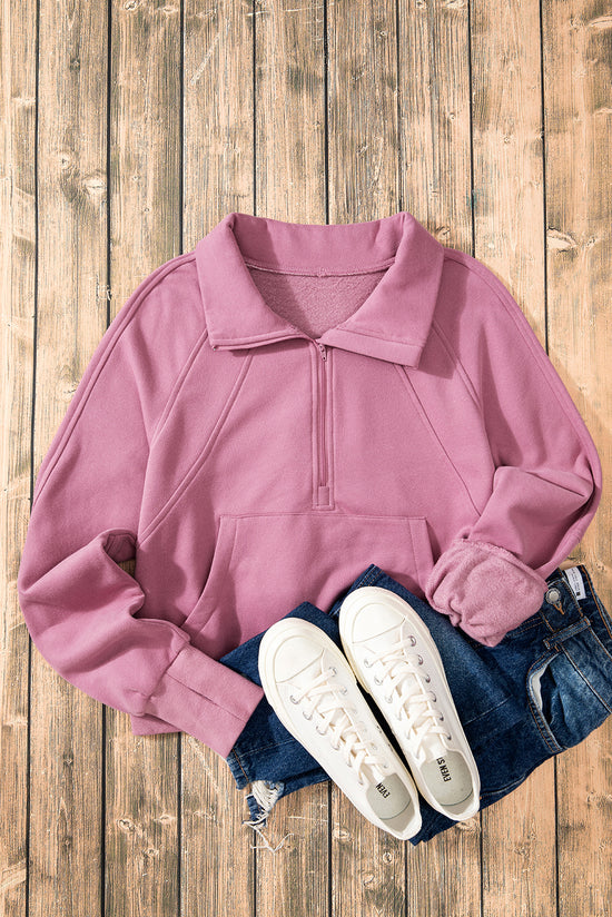 Strong collar sweatshirt *