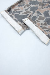 Jean barrel multicolore camouflage grande taille à taille haute