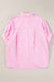 Oversize shirt with pink stripes *