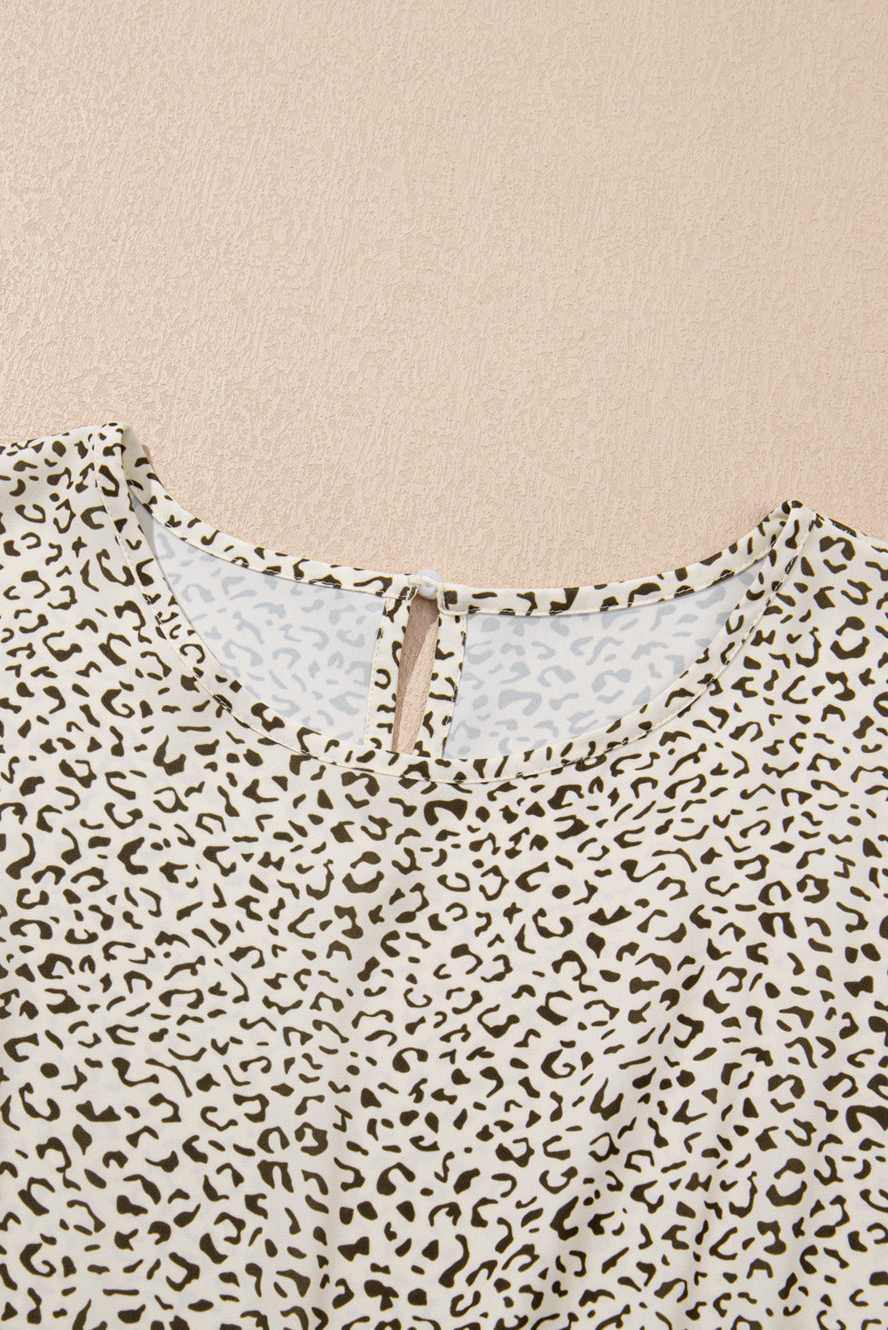Robe évasée à manches courtes de grande taille *