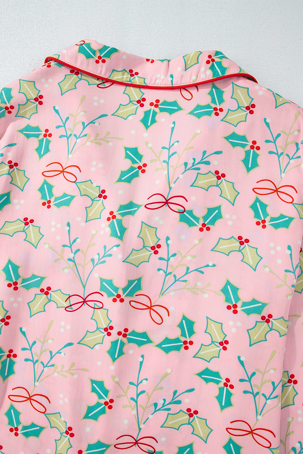 Ensemble pyjama de Noël à fleurs multicolores-A WOMAN WE LOVE