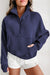 Navy blue with sleeve blue and climbing collar *