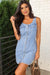 Shortly sleeveless denim dress *