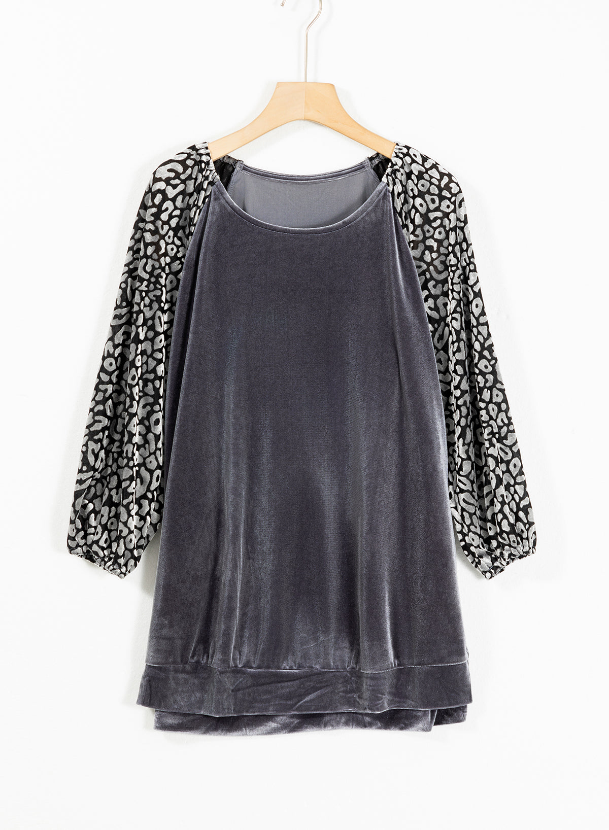 Blouse en velours à manches -A WOMAN WE LOVE
