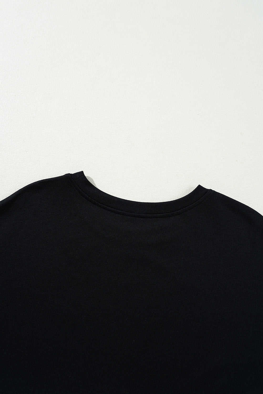 Sudadera de mini tose de tamaño alto a cuadros y mosaico negro *