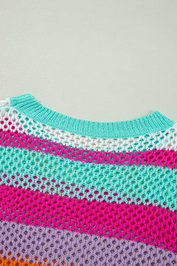 Patchwork Knitting Sweater *