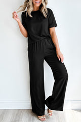 Ensemble 2 pièces t-shirt noir *-A WOMAN WE LOVE