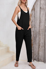 Combinaison sarouel noire sans manches *-A WOMAN WE LOVE