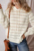 White hooding sweater in ruglan stitching knitted knit