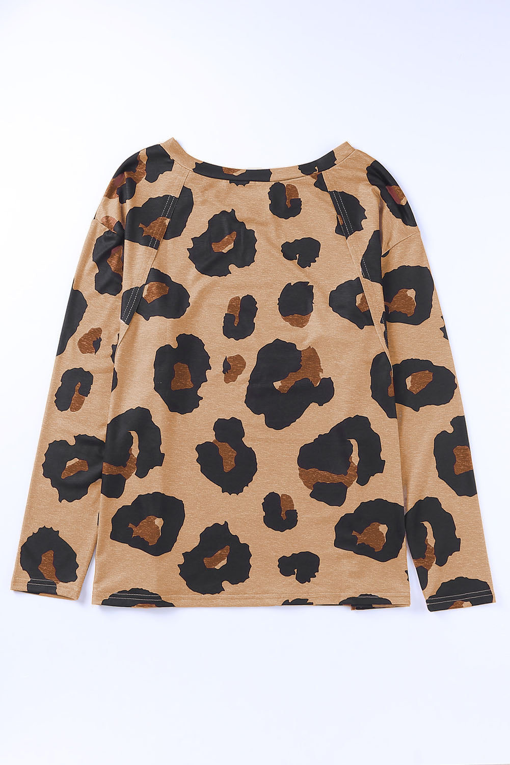 High with long sleeves and leopard print *
