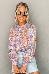 Chemisier fleurie multicolore-A WOMAN WE LOVE