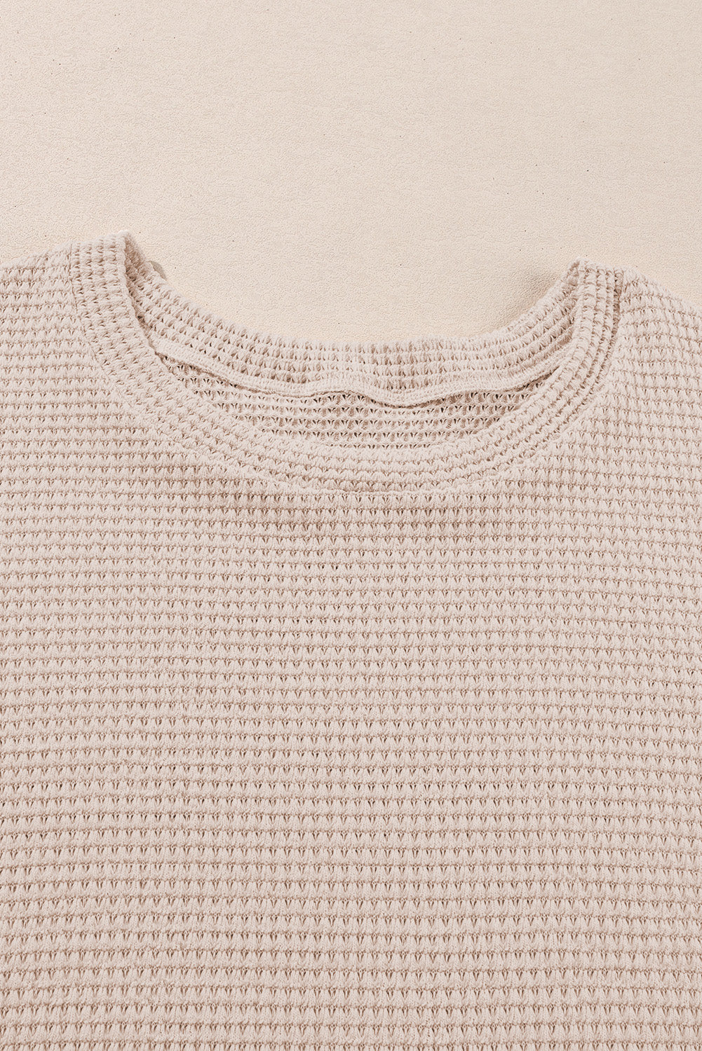 Haut beige en faux deux pièces  grande taille *