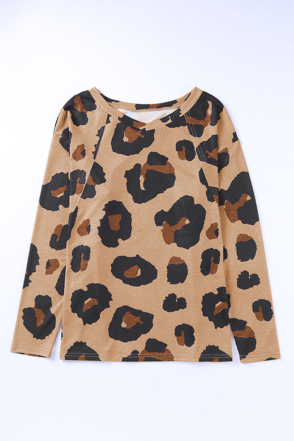 High with long sleeves and leopard print *