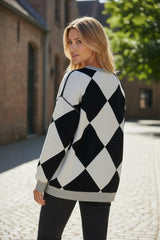 Black buttoned cardigan *