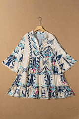 Mini-Robe Sleeve buttoned tribal bracelet *