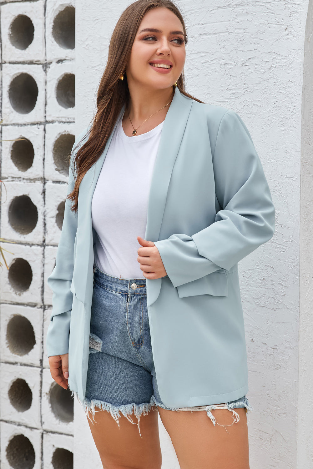 Blazer  Bleu Ciel XL