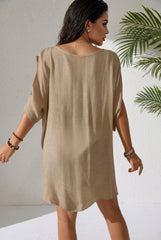 ✨ BEIGE DIVIN – La robe fluide au charme irrésistiblement sensuel