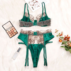 Ensemble 3 pièces 💚 Émeraude Impériale