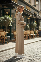 Plantilla de 2 habitaciones al aire libre ultra color caqui texturizado