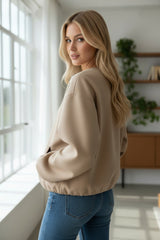 🧥 ESSENTIEL URBAIN – La veste zippée chic au quotidien