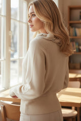 ✨ Pull “Collier Lumière Cristal” – Élégance scintillante