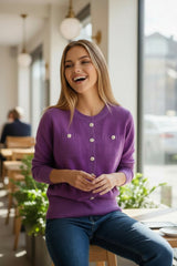 Pull Effet Gilet à Poches 3D