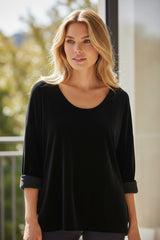 ✨ Haut douceur oversize Noir