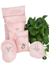 Set de 6 Filets de Lavage Lingerie – Rose