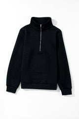 Sudadera de colchón negro unido con medias brincabilidad